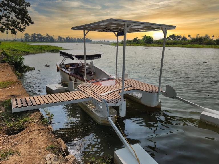 Solar Dock Sunset